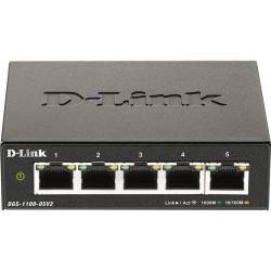 Buy 5P D-Link DGS-1100-05V2 M - DGS-1100-05V2 M - 5-Port Gigabit Smart Switch, F... in Cyprus, Nicosia, Limassol, Larnaka, Pafos