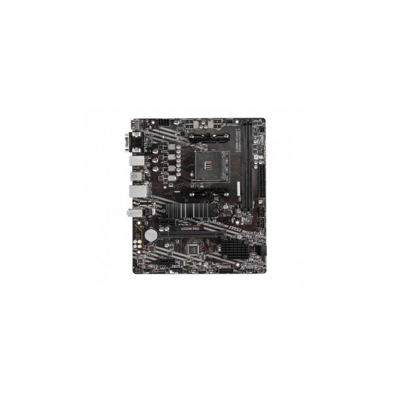 Buy MSI A520M PRO - Micro-ATX AM4 Motherboard, AMD A520, DDR4, 64GB Max, M.2, SA... in Cyprus, Nicosia, Limassol, Larnaka, Pafos