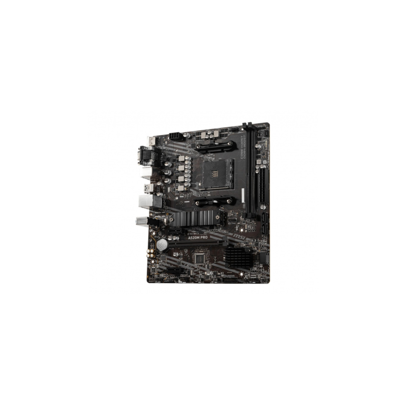MSI A520M PRO - Micro-ATX AM4 Motherboard, AMD A520, DDR4, 64GB Max, M.2, SATA III — Buy in Cyprus with Fast Delivery
