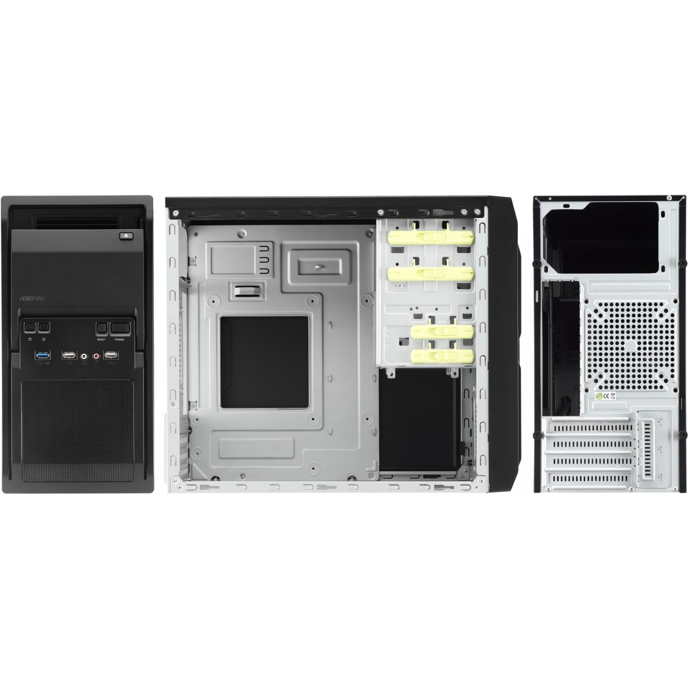 Chieftec Libra LT-01B-350GPB Mini Tower Case – 350W Integrated PSU | Armenius Store