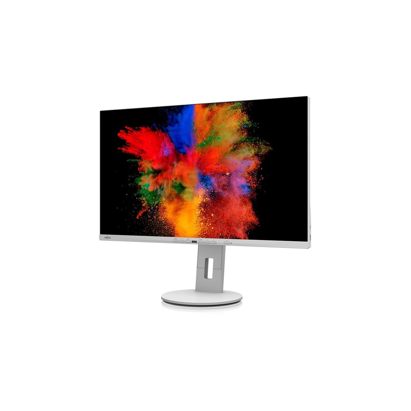 Fujitsu P2711 TE 27-inch QHD IPS Monitor - 2560x1440, 5ms, HDMI/DP/USB-C, Built-in Speakers, Gray