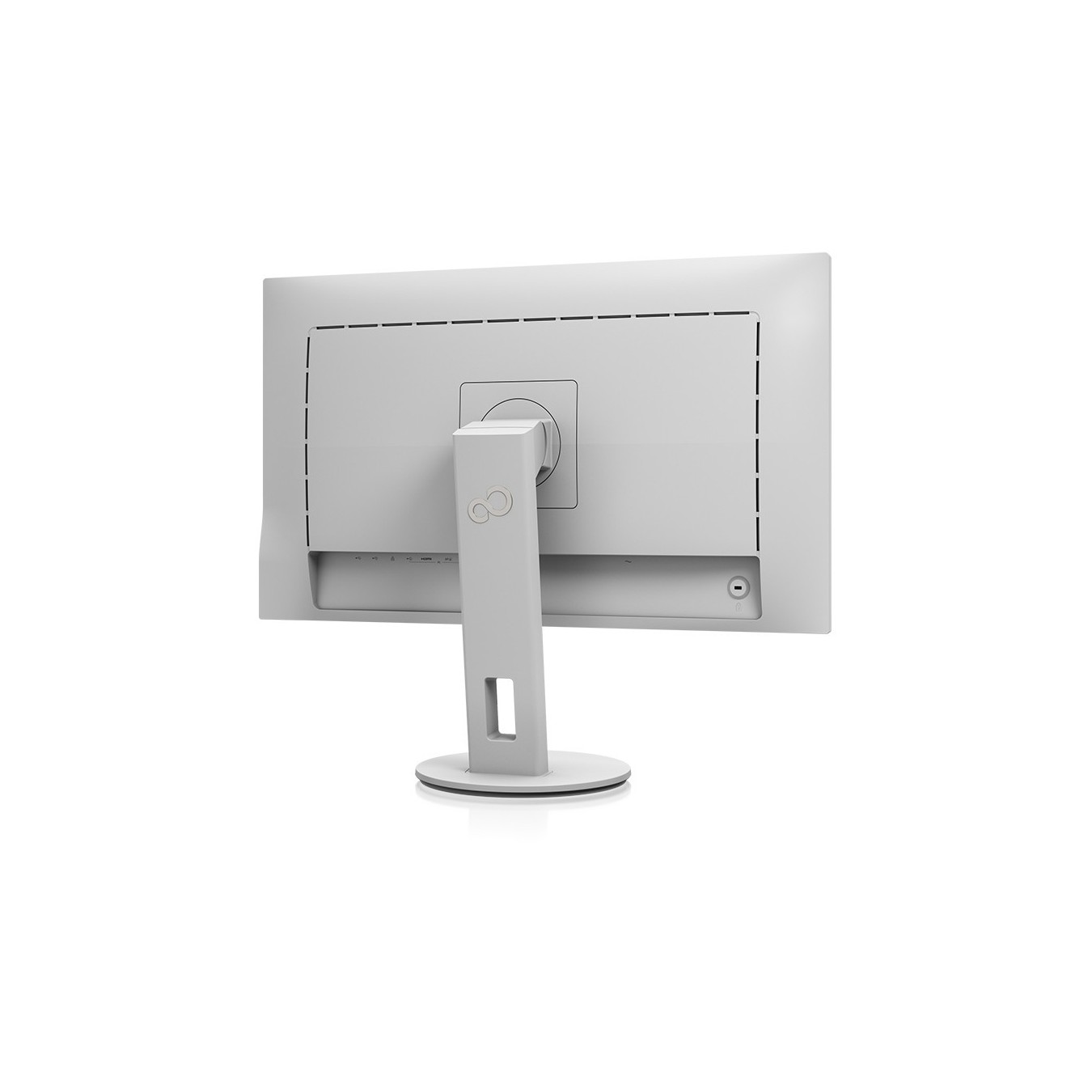Fujitsu P2711 TE 27-inch QHD IPS Monitor - 2560x1440, 5ms, HDMI/DP/USB-C, Built-in Speakers, Gray