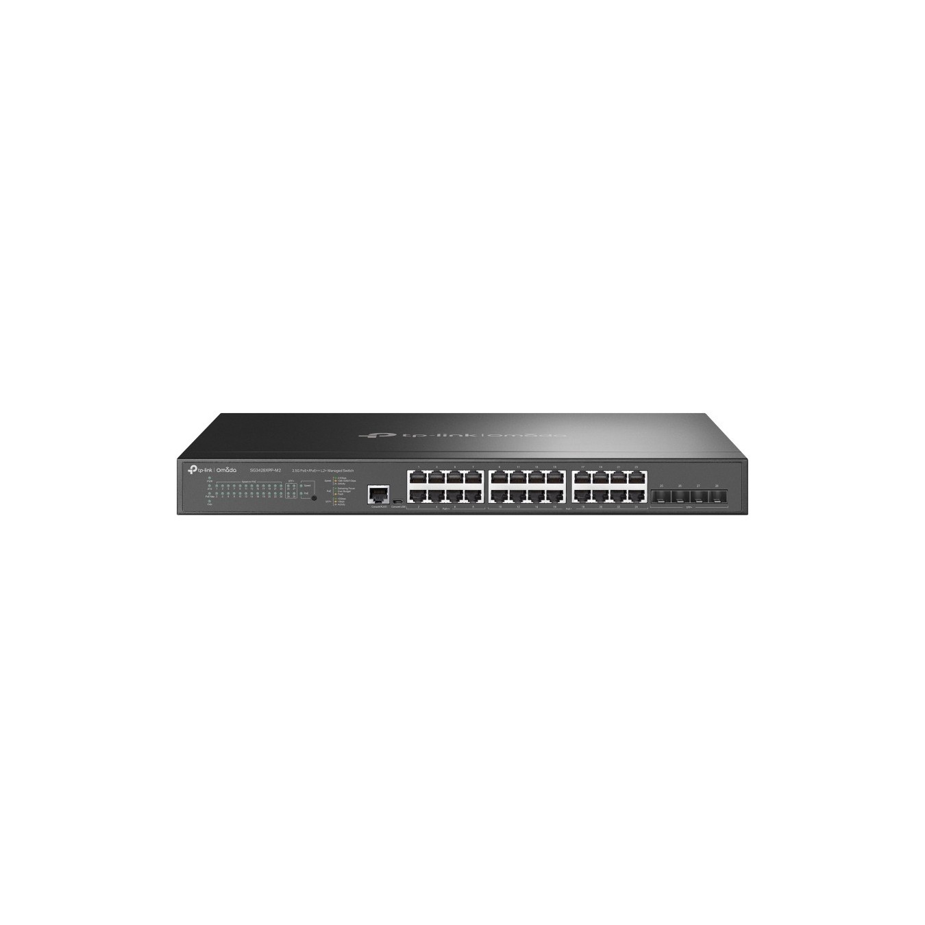 TP-LINK Omada SG3428XPP-M2 - 24+4P PoE++ Rackmount — Buy in Cyprus with Fast Delivery