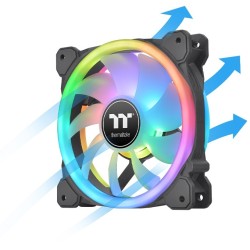 Buy Thermaltake SWAFAN 14 RGB Radi. Fan Black - TT Premium Edition 3 Pack in Cyprus, Nicosia, Limassol, Larnaka, Pafos