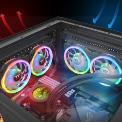 Buy Thermaltake SWAFAN 14 RGB Radi. Fan Black - TT Premium Edition 3 Pack in Cyprus, Nicosia, Limassol, Larnaka, Pafos