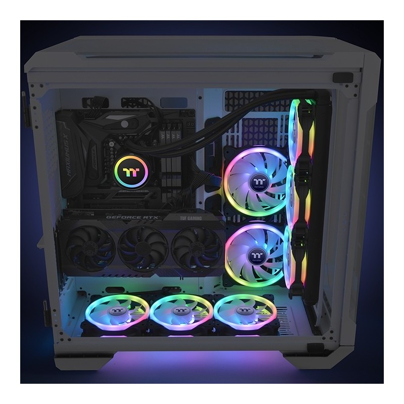 Buy Thermaltake SWAFAN 14 RGB Radi. Fan Black - TT Premium Edition 3 Pack in Cyprus, Nicosia, Limassol, Larnaka, Pafos