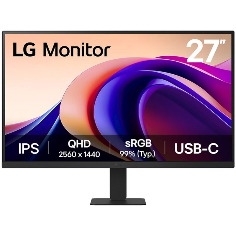 Buy LG 27U631A-B QHD IPS Monitor HDMI USB-C 16:9 - 27U631A-B - 27-inch Flat IPS,... in Cyprus, Nicosia, Limassol, Larnaka, Pafos