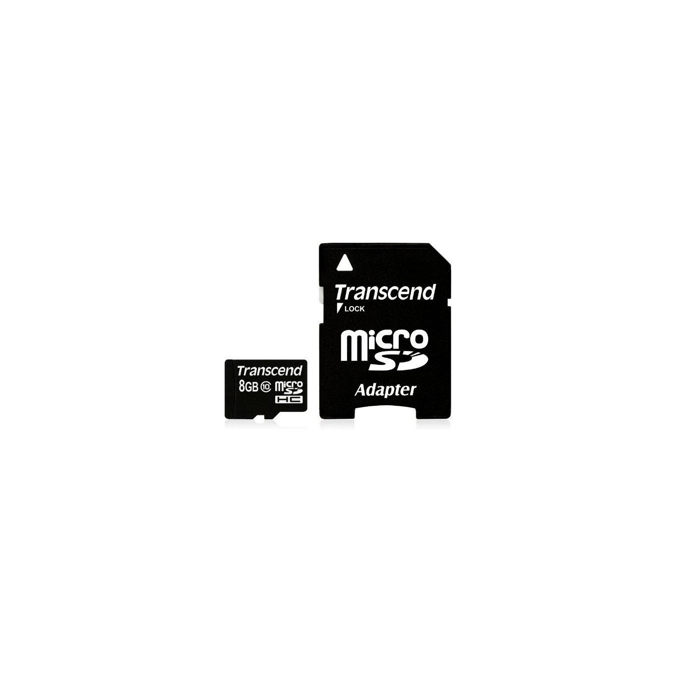 Transcend Premium microSDHC Card 8GB - microSDHC (8GB, 10 MB/s, with Adapter) — Buy in Cyprus with Fast Delivery