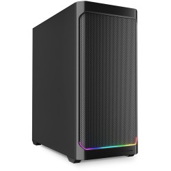 Buy Sharkoon AK4 RGB ATX 1xMetall Black - AK4 RGB - Black metal ATX mid-tower wi... in Cyprus, Nicosia, Limassol, Larnaka, Pafos