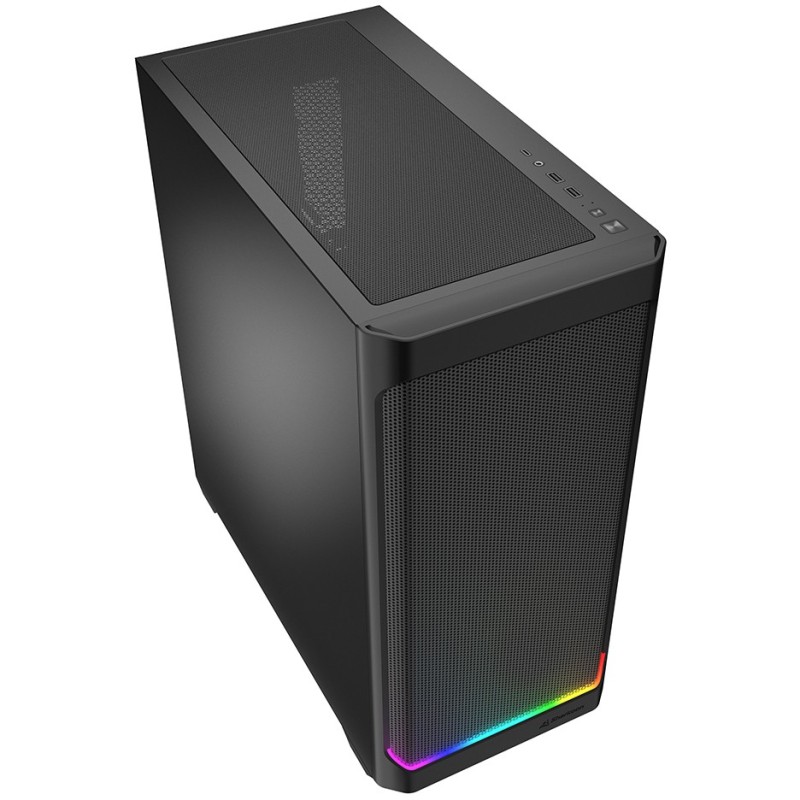 Buy Sharkoon AK4 RGB ATX 1xMetall Black - AK4 RGB - Black metal ATX mid-tower wi... in Cyprus, Nicosia, Limassol, Larnaka, Pafos