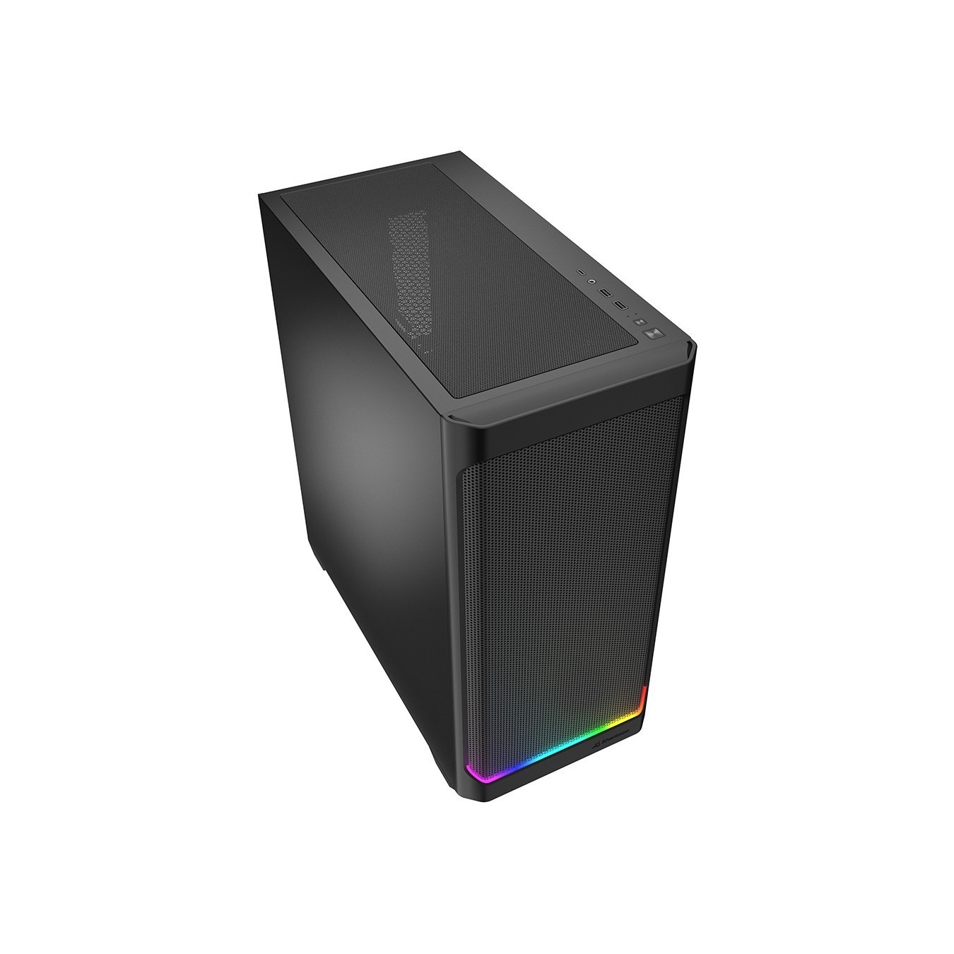 Sharkoon AK4 RGB ATX 1xMetall Black - AK4 RGB - Black metal ATX mid-tower with RGB lighting — Buy in Cyprus with Fast Delivery