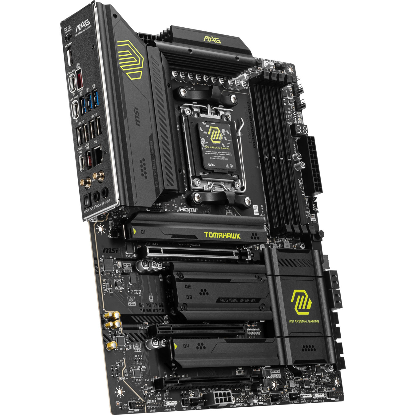 MSI MAG X870 Tomahawk WiFi – AM5 ATX Motherboard DDR5 PCIe 5.0 | Armenius Store