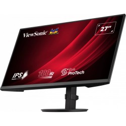 Buy ViewSonic VG2708A-MHD - 27-inch FHD IPS Monitor, 100Hz, 5ms, HDMI/DP/VGA, Sp... in Cyprus, Nicosia, Limassol, Larnaka, Pafos