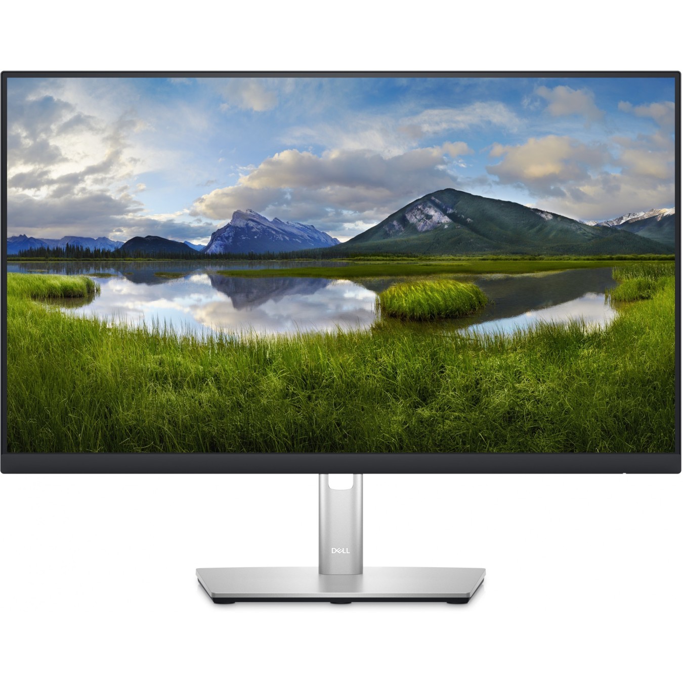 60.45cm 23.8" DELL-P2423D - 2560x1440 IPS Monitor, 16:9, Pivot, DP HDMI USB, VESA, Black/Silver