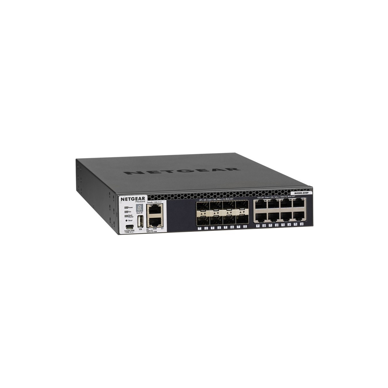 16P Netgear M4300-8X8F M RM SFP+ - M4300-8X8F - 16-Port Rackmount 10G SFP+ — Buy in Cyprus with Fast Delivery