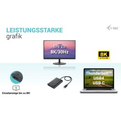 Buy I-TEC USB-C Dual 4K60 Dock - 2x Display Support in Cyprus, Nicosia, Limassol, Larnaka, Pafos