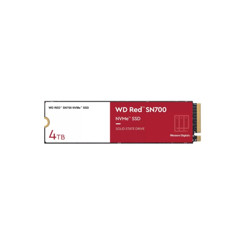 Buy WD Red SN700 NVMe SSD - WDS400T1R0C - 4TB M.2 2280 PCIe Gen3 x4 NAS in Cyprus, Nicosia, Limassol, Larnaka, Pafos