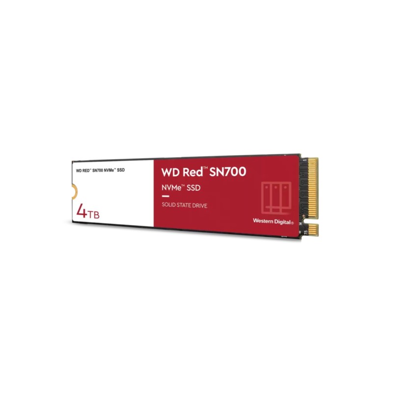 Buy WD Red SN700 NVMe SSD - WDS400T1R0C - 4TB M.2 2280 PCIe Gen3 x4 NAS in Cyprus, Nicosia, Limassol, Larnaka, Pafos