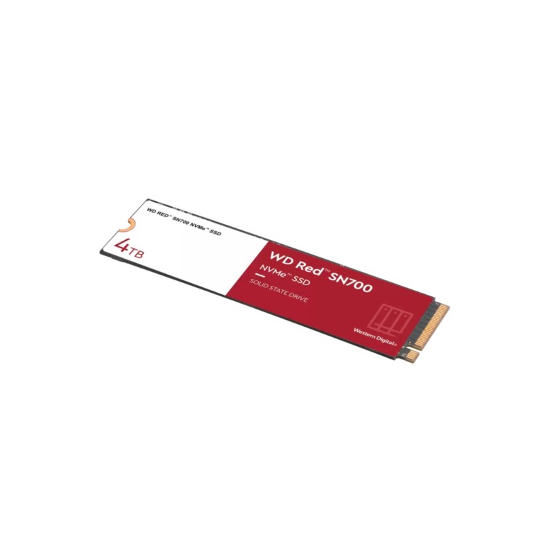 Buy WD Red SN700 NVMe SSD - WDS400T1R0C - 4TB M.2 2280 PCIe Gen3 x4 NAS in Cyprus, Nicosia, Limassol, Larnaka, Pafos