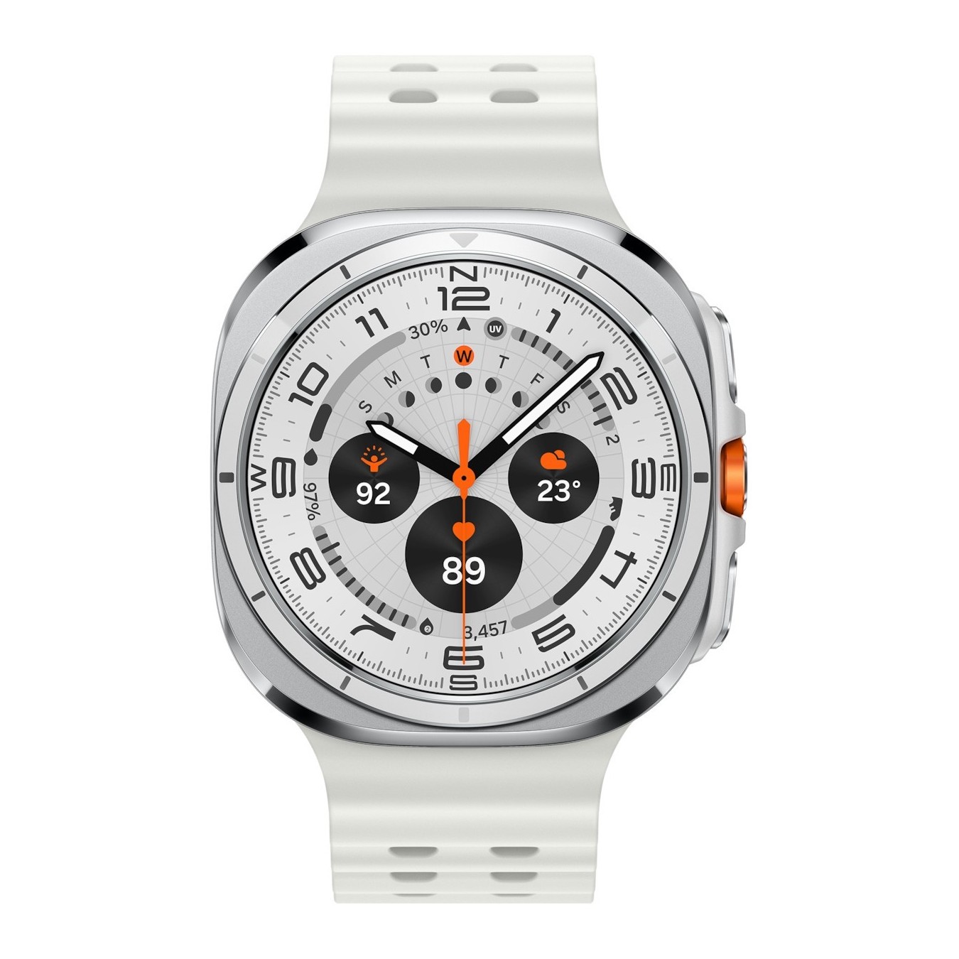 Samsung Galaxy Watch Ultra LTE 47mm titanium white - 47mm, LTE, Wear OS, 10 ATM — Buy in Cyprus with Fast Delivery