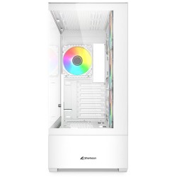 Buy Sharkoon AK6 RGB ATX Mid Tower - AK6 RGB - White, Tempered Glass Side Panel in Cyprus, Nicosia, Limassol, Larnaka, Pafos