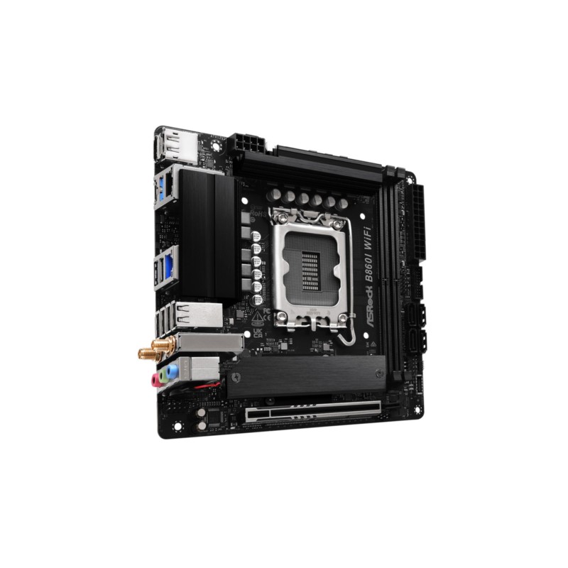 Buy ASRock B860I WiFi - Mini-ITX Motherboard - 8+1+1 Power Phase, Dr.MOS SPS, On... in Cyprus, Nicosia, Limassol, Larnaka, Pafos