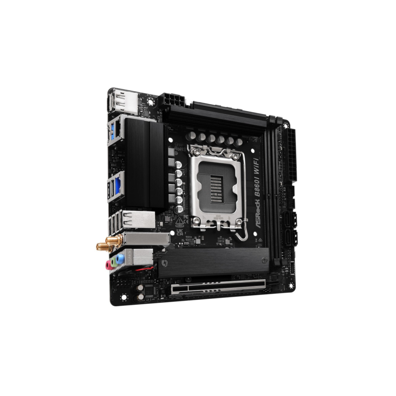 ASRock B860I WiFi - Mini-ITX Motherboard - 8+1+1 Power Phase, Dr.MOS SPS, Onboard WiFi — Buy in Cyprus with Fast Delivery
