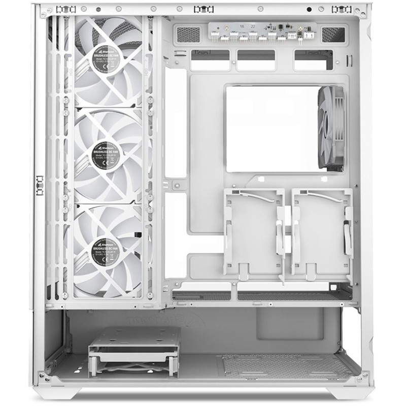 Buy Sharkoon AK6 RGB ATX Mid Tower - AK6 RGB - White, Tempered Glass Side Panel in Cyprus, Nicosia, Limassol, Larnaka, Pafos