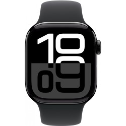 Buy Apple Watch Series 10 GPS 42mm Jet Black Aluminium Case with Black Sport Ban... in Cyprus, Nicosia, Limassol, Larnaka, Pafos