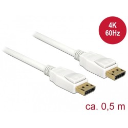 Buy DELOCK DisplayPort 1.2 Cable - DisplayPort Male to DisplayPort Male - 4K60Hz... in Cyprus, Nicosia, Limassol, Larnaka, Pafos