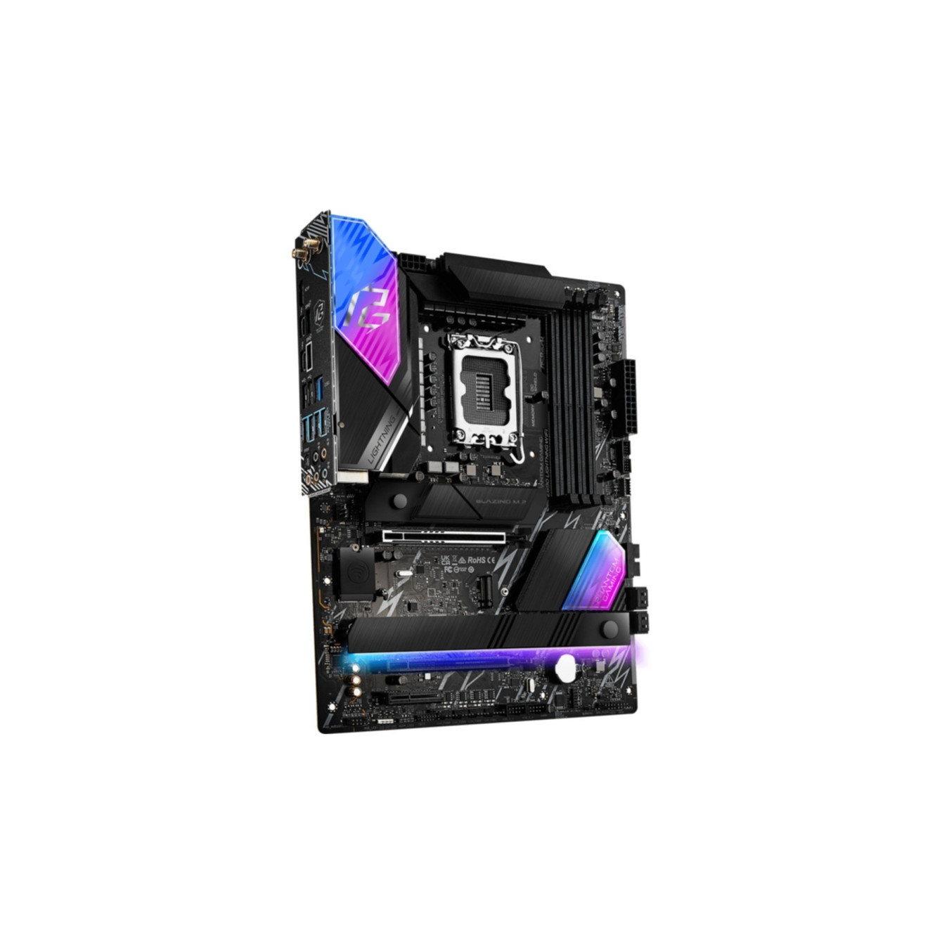 ASRock Z890 Lightning WiFi - LGA1851 ATX Motherboard - DDR5, 256GB Max, PCIe 5.0, Wi-Fi 7 — Buy in Cyprus with Fast Delivery