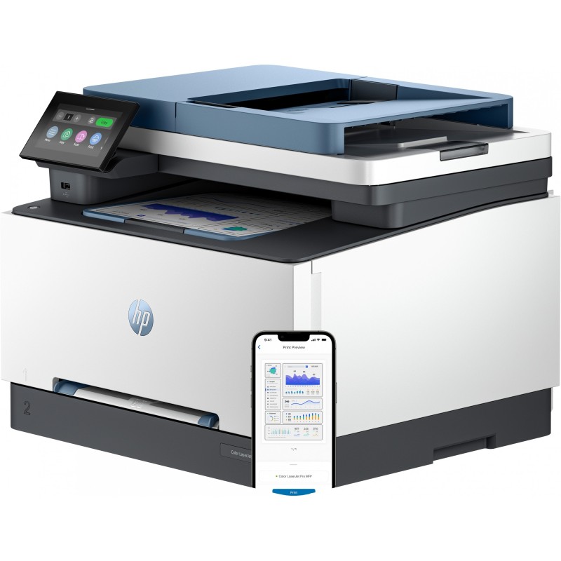 Buy HP Color LaserJet Pro MFP - 3302sdwg - 3-in-1 Color Laser Printer, ADF, Dupl... in Cyprus, Nicosia, Limassol, Larnaka, Pafos