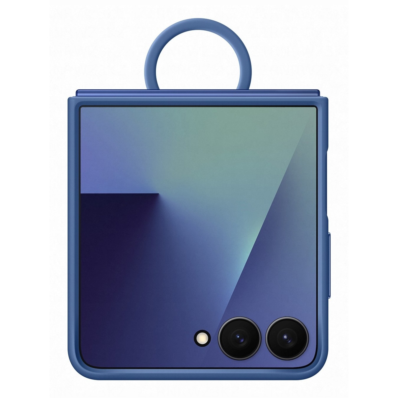 Samsung Ring Case - Galaxy Flip7 - Blue Silicone — Buy in Cyprus with Fast Delivery