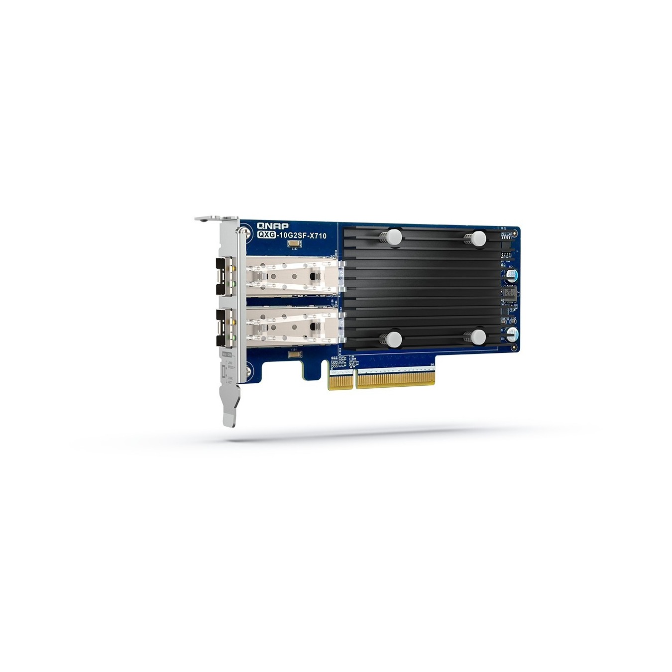 QNAP 10G PCIe Network Adapter - QXG-10G2SF-X710 - 2xSFP+, PCIe 3.0 x8 — Buy in Cyprus with Fast Delivery