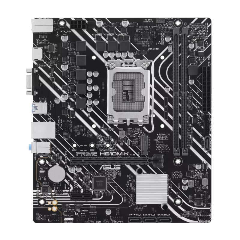 Buy ASUS PRIME H610M-K - LGA1700 Micro-ATX Motherboard (DDR4, Intel H610, up to ... in Cyprus, Nicosia, Limassol, Larnaka, Pafos