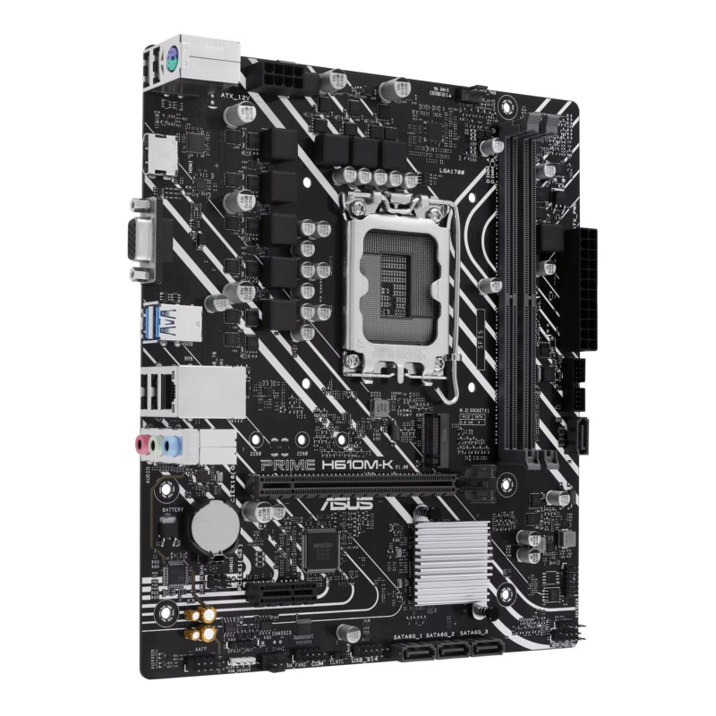 Buy ASUS PRIME H610M-K - LGA1700 Micro-ATX Motherboard (DDR4, Intel H610, up to ... in Cyprus, Nicosia, Limassol, Larnaka, Pafos