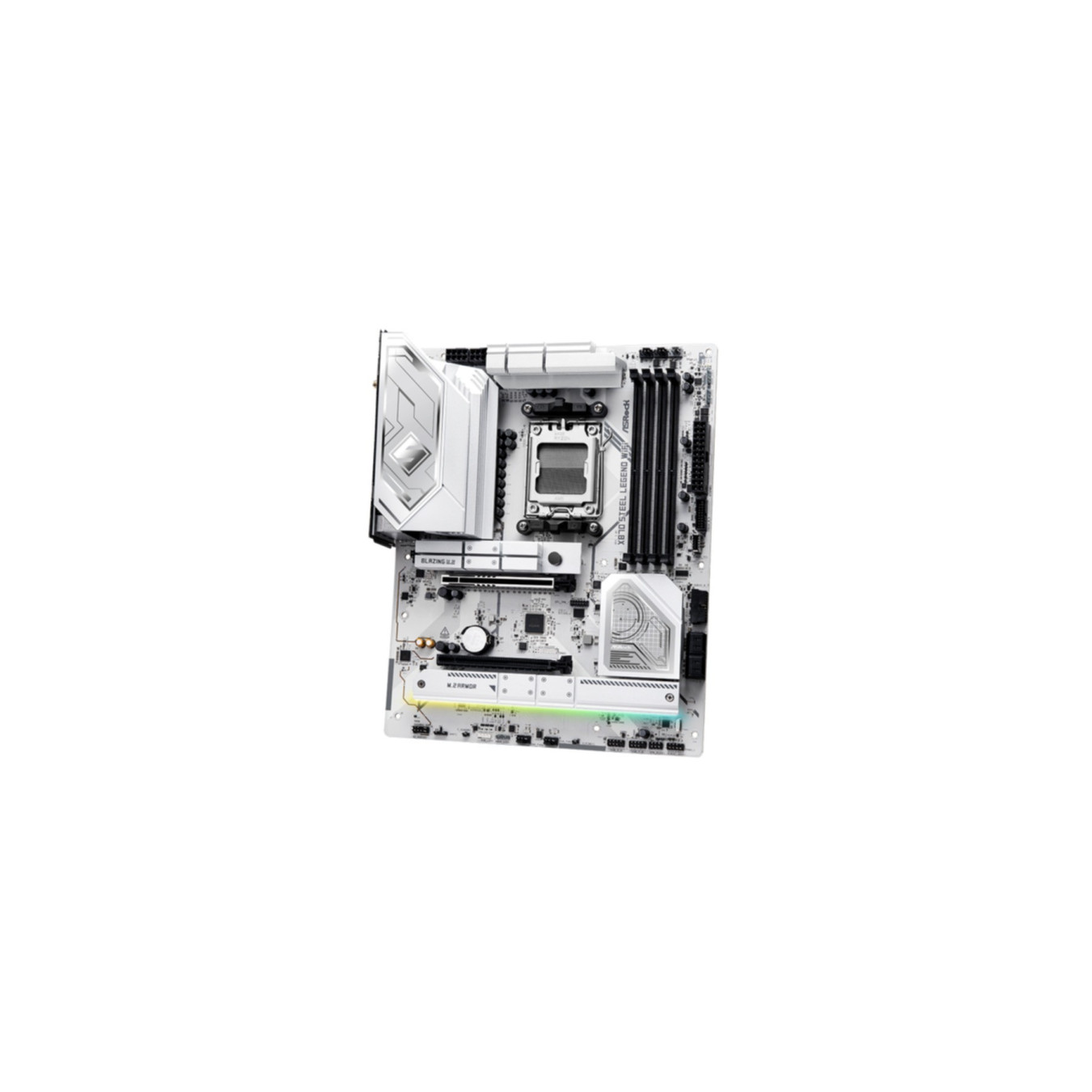 ASRock X870 Steel Legend WiFi - AM5 - ATX, DDR5, 4x DIMM, 256GB Max, Wi‑Fi 7, 2.5GbE — Buy in Cyprus with Fast Delivery