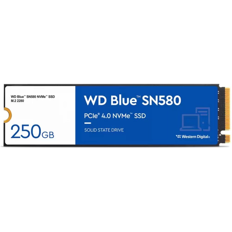 Buy M.2 2TB WD Blue - SN580 - NVMe PCIe Gen4 x4, M.2 2280 in Cyprus, Nicosia, Limassol, Larnaka, Pafos