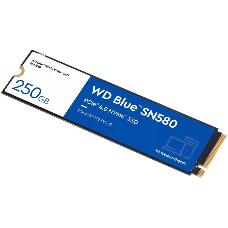 Buy M.2 2TB WD Blue - SN580 - NVMe PCIe Gen4 x4, M.2 2280 in Cyprus, Nicosia, Limassol, Larnaka, Pafos