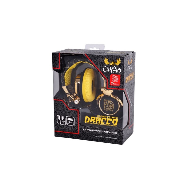 Buy Thermaltake Tt eSPORTS Headset DRACCO Signature Black 3.5mm - DRACCO Signatu... in Cyprus, Nicosia, Limassol, Larnaka, Pafos