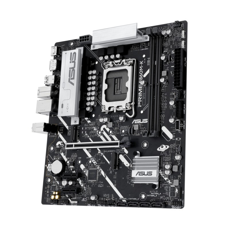 Buy ASUS PRIME B860M-K - LGA 1851 micro-ATX Motherboard - Intel B860, DDR5, 2x M... in Cyprus, Nicosia, Limassol, Larnaka, Pafos