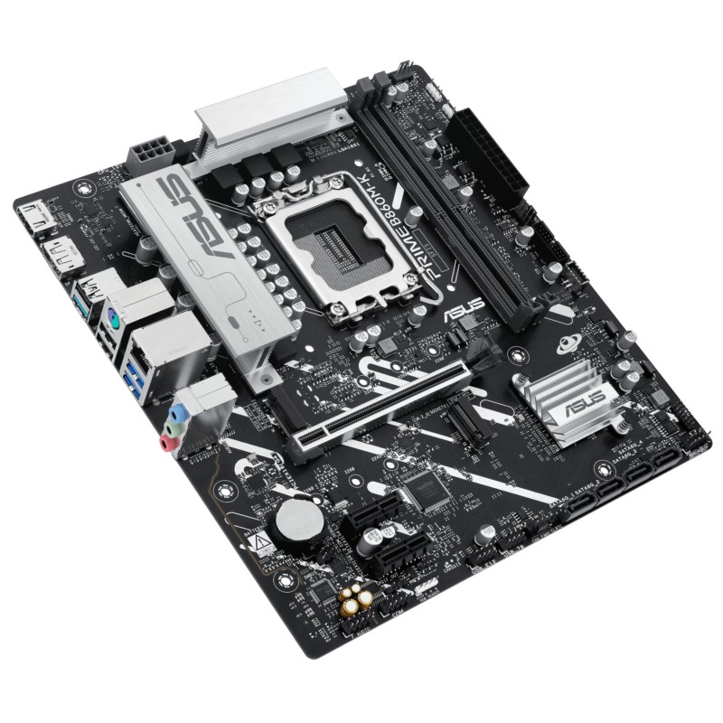 Buy ASUS PRIME B860M-K - LGA 1851 micro-ATX Motherboard - Intel B860, DDR5, 2x M... in Cyprus, Nicosia, Limassol, Larnaka, Pafos