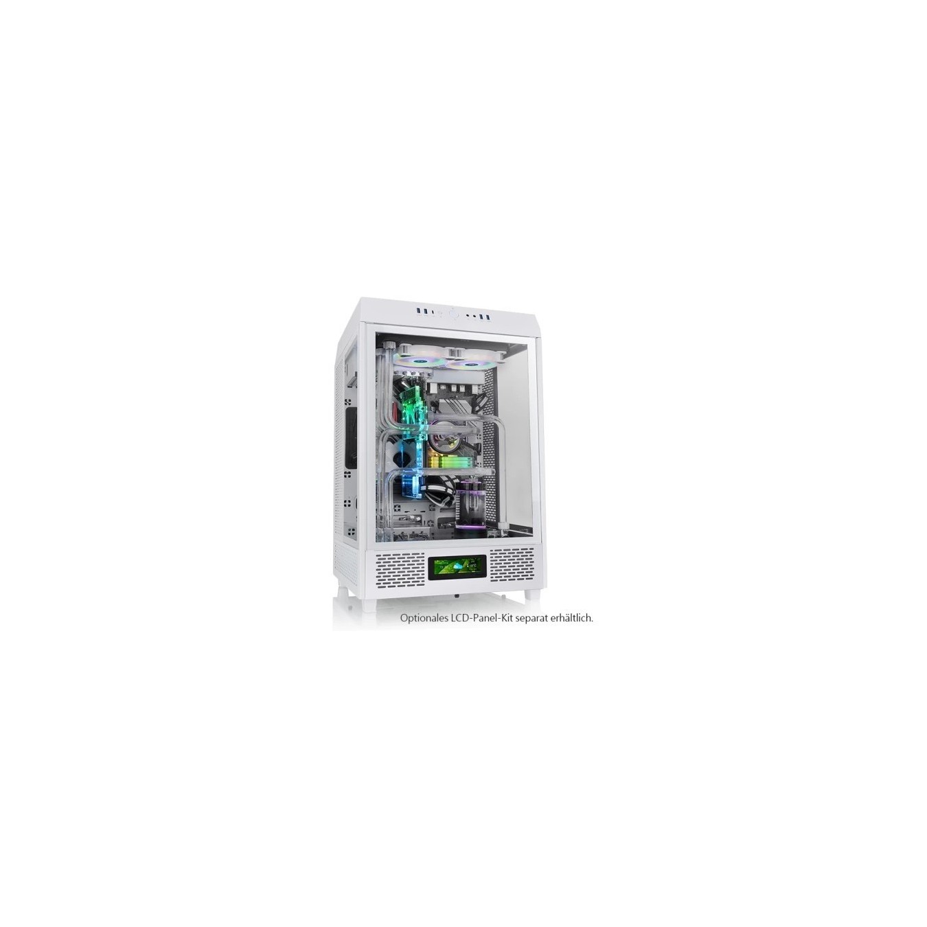 Thermaltake The Tower 500 Snow White - Full Tower PC Case — Buy in Cyprus with Fast Delivery