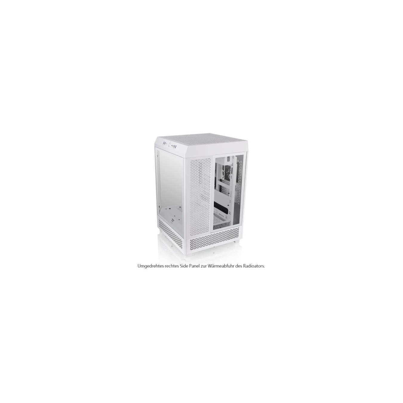 Thermaltake The Tower 500 Snow White - Full Tower PC Case — Buy in Cyprus with Fast Delivery