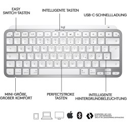 Buy Logitech MX Keys Mini for Mac - Backlit keyboard with macOS legends in Cyprus, Nicosia, Limassol, Larnaka, Pafos