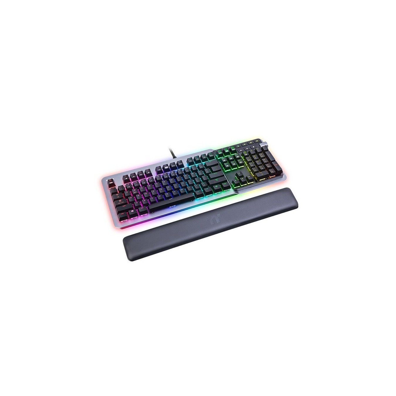Thermaltake Agent K5 Mechanical Keyboard - K5 - Blue Switch, German Layout — Buy in Cyprus with Fast Delivery