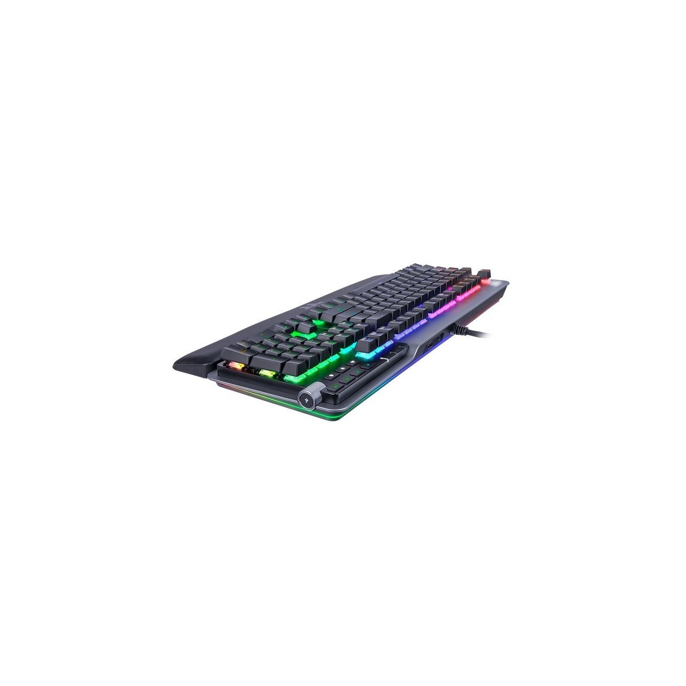 Thermaltake Agent K5 Mechanical Keyboard - K5 - Blue Switch, German Layout — Buy in Cyprus with Fast Delivery