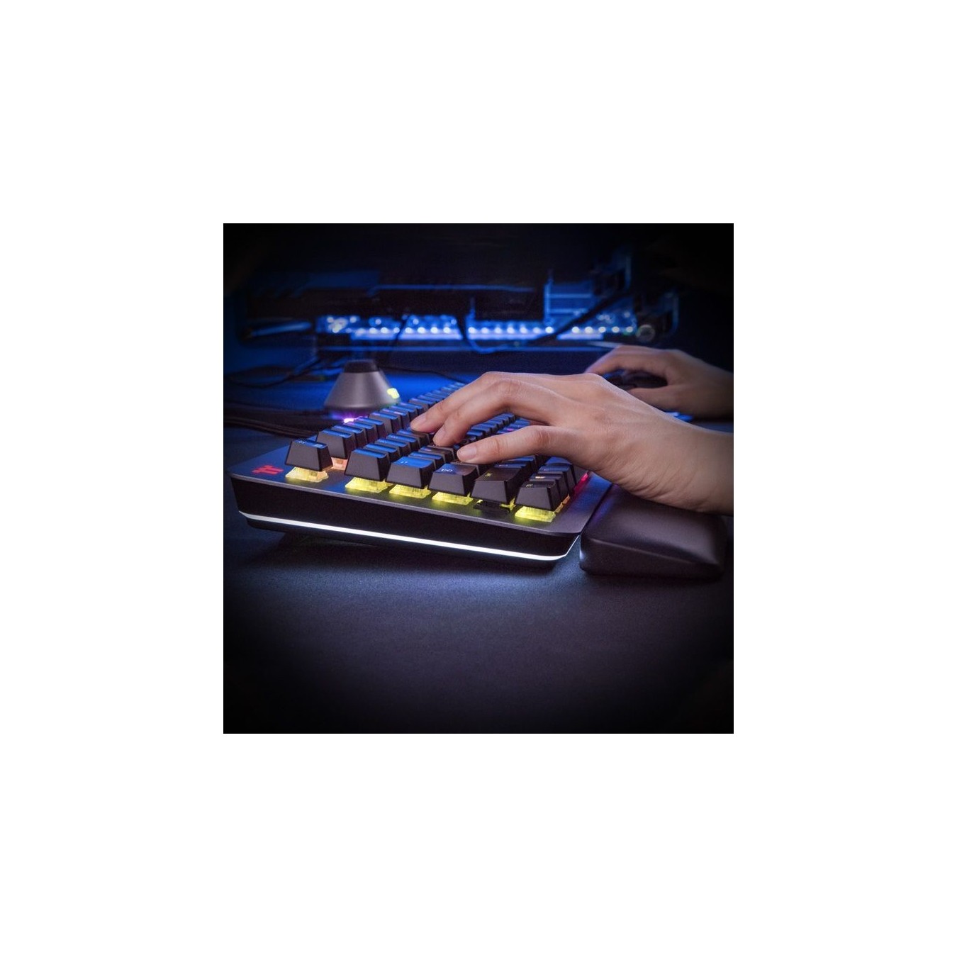 Thermaltake Agent K5 Mechanical Keyboard - K5 - Blue Switch, German Layout — Buy in Cyprus with Fast Delivery