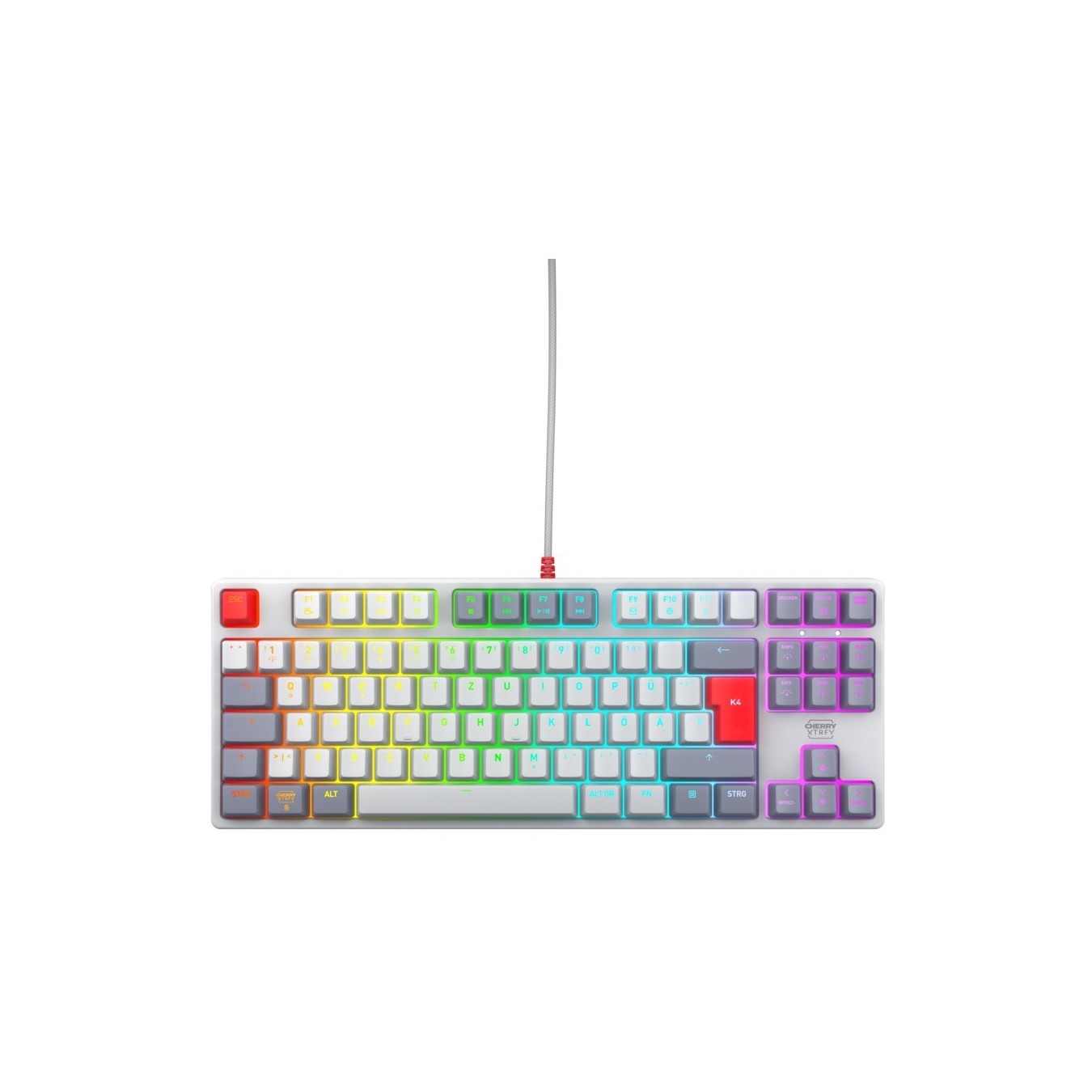 CHERRY XTRFY K4V2 TKL keyboard - K4V2 - Retro-inspired compact 87-key layout — Buy in Cyprus with Fast Delivery