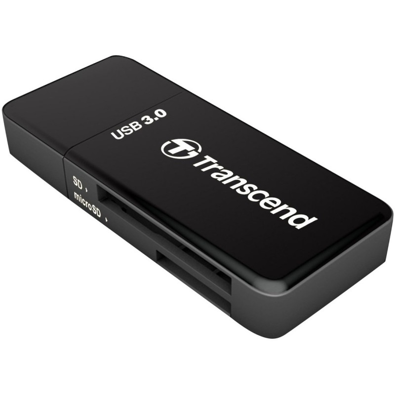 Buy Transcend USB 3.0 SD/microSD Card Reader - TS-RDF5K - Compact, Plug-and-Play in Cyprus, Nicosia, Limassol, Larnaka, Pafos